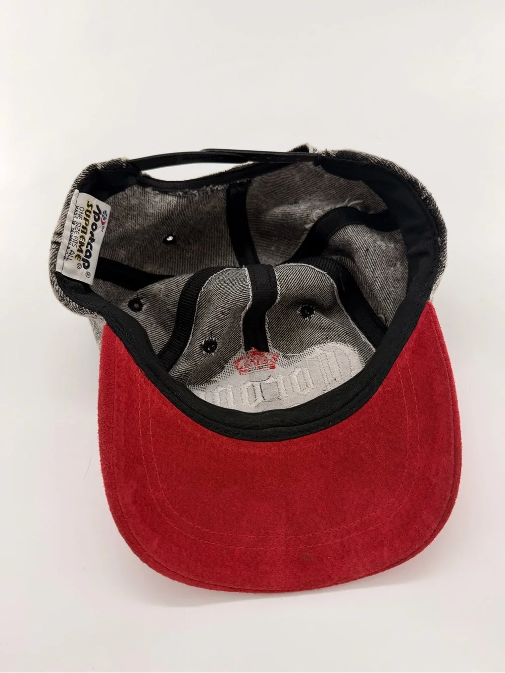 Vintage Corona Extra SnapBack Hat Men’s Denim and Red One Size 90’s Beer - Picture 6 of 8